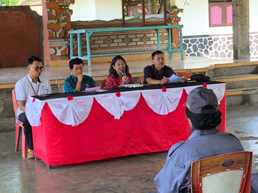 Penyuluhan ketertiban dan keamanan desa